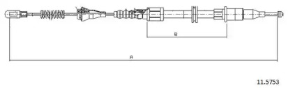 Трос CABOR 11.5753