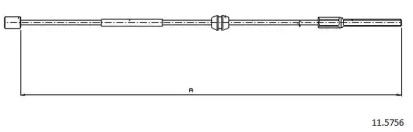 Трос CABOR 11.5756