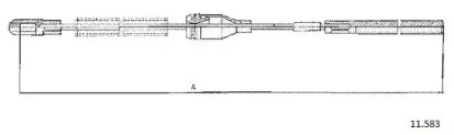 Трос CABOR 11.583