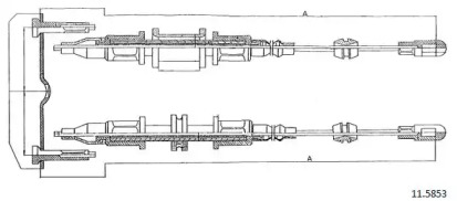 Трос CABOR 11.5853