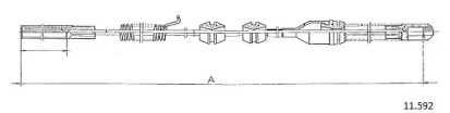 Трос CABOR 11.592
