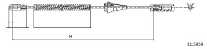 Трос CABOR 11.5959