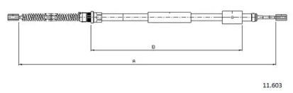 Трос CABOR 11.603