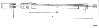 Трос CABOR 11.605