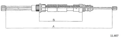 Трос CABOR 11.607