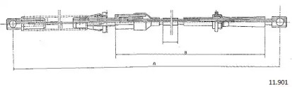 Трос CABOR 11.901