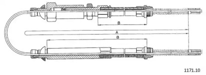 Трос CABOR 1171.10