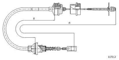 Трос CABOR 1172.2