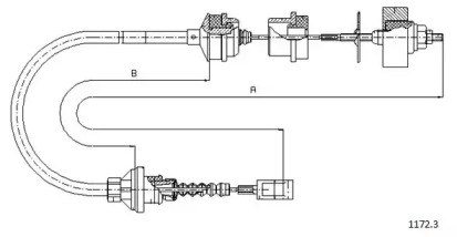 Трос CABOR 1172.3