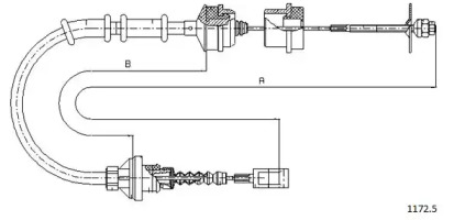 Трос CABOR 1172.5