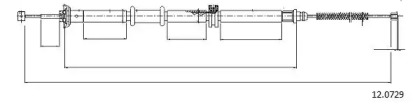 Трос CABOR 12.0729