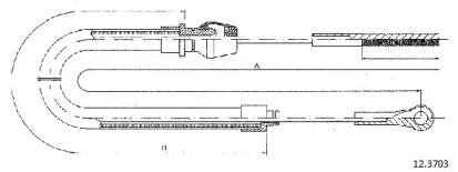 Трос CABOR 12.3703