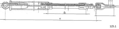 Трос CABOR 125.1