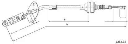 Трос CABOR 1252.33