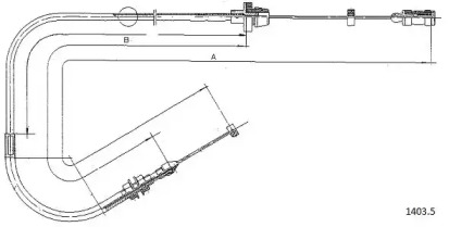 Трос CABOR 1403.5