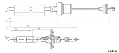 Трос CABOR 15.1317