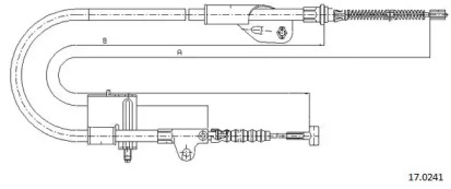 Трос CABOR 17.0241