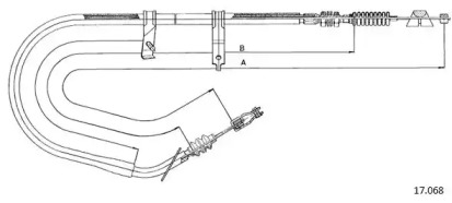 Трос CABOR 17.068