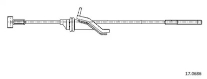 Трос CABOR 17.0686