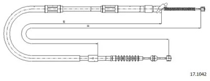 Трос CABOR 17.1042