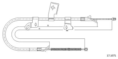 Трос CABOR 17.1071