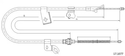 Трос CABOR 17.1077