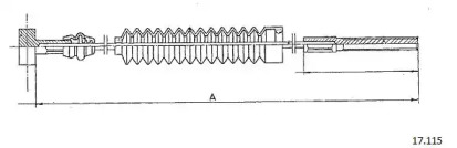 Трос CABOR 17.115