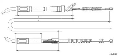 Трос CABOR 17.143