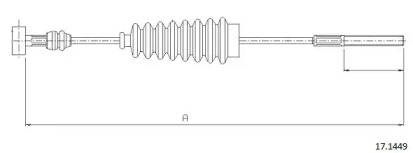 Трос CABOR 17.1449