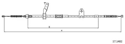 Трос CABOR 17.1482