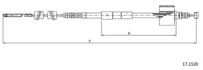 Трос CABOR 17.1520