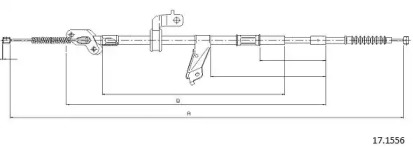Трос CABOR 17.1556