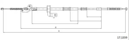 Трос CABOR 17.1559