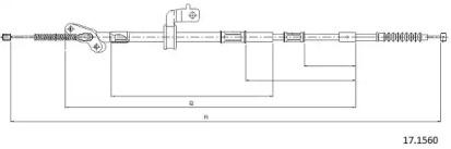 Трос CABOR 17.1560