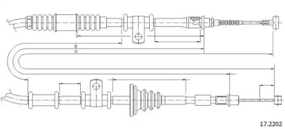 Трос CABOR 17.2202