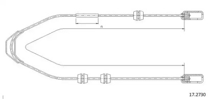 Трос CABOR 17.2730