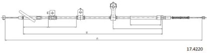 Трос CABOR 17.4220