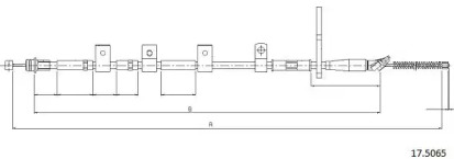 Трос CABOR 17.5065