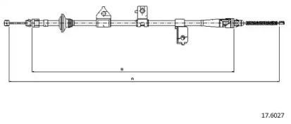 Трос CABOR 17.6027