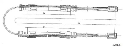 Трос CABOR 1701.6