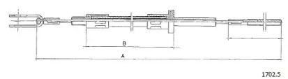 Трос CABOR 1702.5