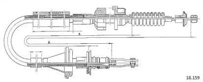 Трос CABOR 18.159