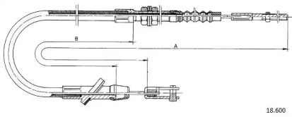 Трос CABOR 18.600