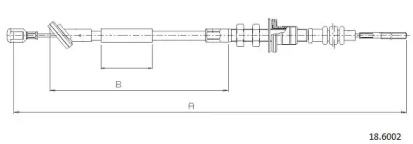 Трос CABOR 18.6002