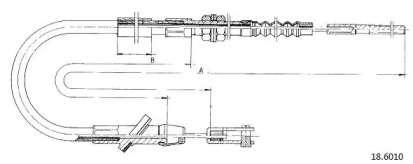 Трос CABOR 18.6010