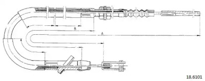 Трос CABOR 18.6101