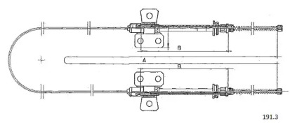 Трос CABOR 191.3