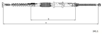 Трос CABOR 241.1