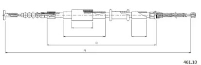 Трос CABOR 461.10