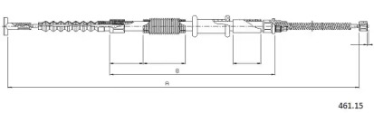 Трос CABOR 461.15
